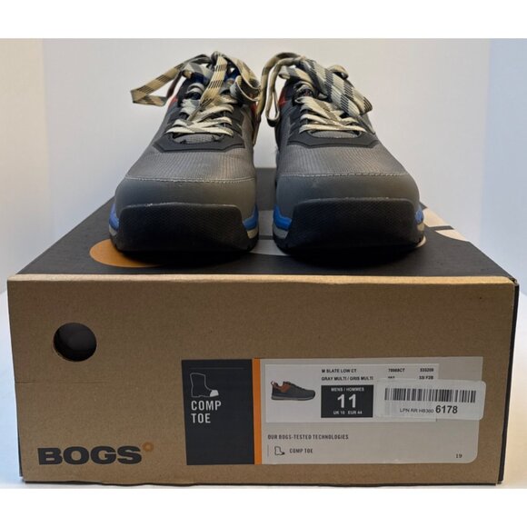 BOGS Mens Slate hybrid Composite Toe Athletic Style Work Shoe Size 11 - Picture 11 of 11